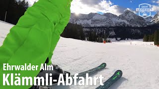 Ehrwalder Alm Piste Nr 3 quotKlämmliquot [upl. by Nyleikcaj659]