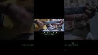 Feliz navidad Jose Feliciano cover guitarhowto guitarlessons [upl. by Yllen]