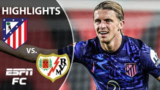 Atletico Madrid vs Rayo Vallecano  LALIGA Highlights  ESPN FC [upl. by Tye]