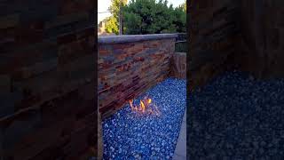 FirePit With Reflection Wall shorts [upl. by Neeluqcaj]