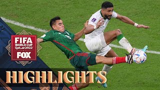 Saudi Arabia vs Mexico Highlights  2022 FIFA World Cup [upl. by Ayokahs649]