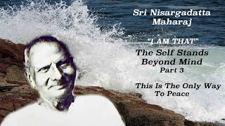 Nisargadatta Maharaj  I Am That  Item 8 Part 3 The Self Stands Beyond Mind Only way to Peace [upl. by Retla]