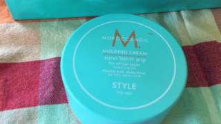 Moroccanoil Molding cream unboxing [upl. by Alaster]