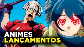 5 ANIMES LANÇAMENTOS PARA ASSISTIR EM 2024 [upl. by Ykcin]