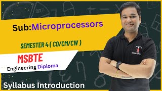 MSBTE  Microprocessors  Sem4  Introduction  Toshib Tutorials [upl. by Nevad]