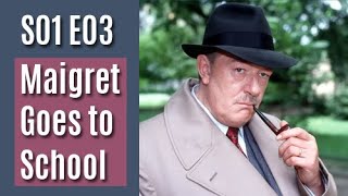 Maigret S01E03  Maigret Goes to School  full episode [upl. by Atik501]