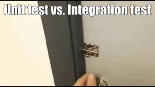 Unit Test vs Integration Test [upl. by Nedrud]