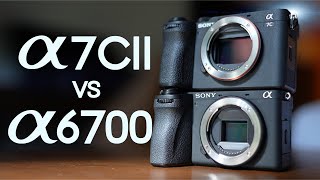 Sony A7C II vs a6700  Which Value HYBRID Camera is for You [upl. by Alemak318]