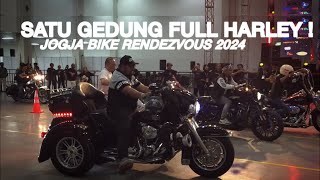 SEGEDUNG ISINYA HARLEY SEMUA ⁉️  JOGJA BIKE RENDEZVOUS 2024 [upl. by Morton]