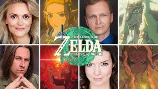 The Legend of Zelda Tears of the Kingdom  English Voice Cast [upl. by Ketty790]