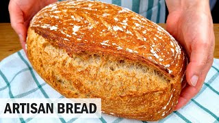 How to Make the Easiest Artisan Bread  Biga Method [upl. by Anert803]