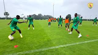 🇬🇳 lentraînement complet du Syli national de Guinée pour préparer son deuxième matchs vs Tanzanie [upl. by Krahmer]