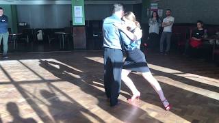 Argentine Tango Dancing Para Que Te Quiero Tanto Di Sarli [upl. by Yggam]