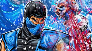 How To Draw Mortal Kombat Subzero [upl. by Koa]