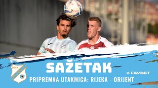 Pripremna utakmica Rijeka  Orijent 53 sažetak [upl. by Huskey]