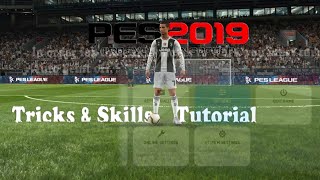 Pes 2019  ps4 ps3 full skills tutorials [upl. by Charlotte]