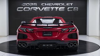 Unleashing the 2025 Chevrolet Corvette C8 A True American Sports Car  Car Craze Dynasty [upl. by Solim]