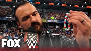 Drew McIntyre steals CM Punk’s beloved bracelet ‘your wife and your stupid dog Larry’ [upl. by Anivram314]