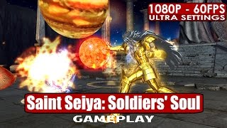 Saint Seiya Soldiers Soul gameplay PC HD 1080p60fps [upl. by Namhar]