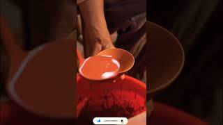 Terracotta Potter terracotta glazing and kiln fire terracotta asmr ytshorts [upl. by Nothgierc]