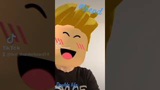 Double life tiktok shorts roblox lamiarmy [upl. by Anuahsed]