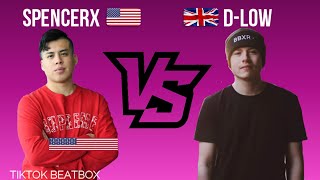 SPENCERX vs DLOW New Beatbox Freestyle Competition 2021 [upl. by Eustasius]