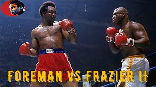 George Foreman vs Joe Frazier II Highlights HD ElTerribleProduction [upl. by Johst]