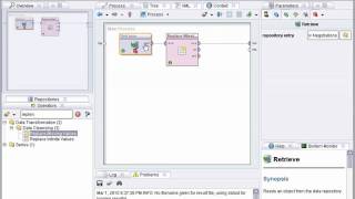 Missing Values using RapidMiner [upl. by Kallick]