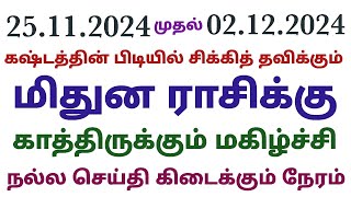 intha vara rasi palan in tamil mithunam weekly rasi palan in tamil mithunam this week mithuna rasi [upl. by Eilzel]