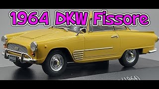 1964 DKW Fissore Coupe diecast by Salvat [upl. by Innus]