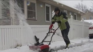 Primera tormenta invernal del año y de la temporada en Chicago [upl. by Kinelski]