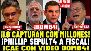 LO ÚLTIMO CAPTURAN A DOMINGO PÉREZ CAE CON MILLONES SECRETOS Y CHEQUES PHILIP EXPLOT4 MEGA B0MB4 [upl. by Beore84]