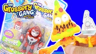 GROSSERY GANG  SERIES 3 UNBOXING ACTION FIGURES  PIZZA  VAC  TRASH [upl. by Tori]