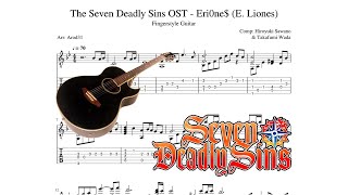 The Seven Deadly Sins OST  Eri0ne Fingerstyle Guitar [upl. by Kral]