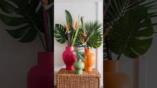 Colorful Vases  Home Decor shorts youtubeshorts [upl. by Oric672]