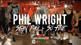 Sean Paul  quotSo Finequot  Phil Wright Choreography  Ig  philwright [upl. by Leseil]