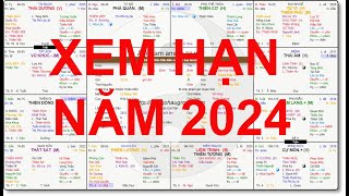 Cách Xem Hạn Năm 2024  Năm Giáp Thìn   Tử Vi Đức Chiến [upl. by Wanfried]