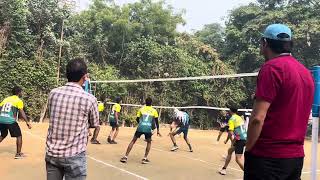 Zone 21 vs zone 20 volleyball interzone pt2 [upl. by Aridan744]