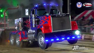 OSTPA Truck Pulling 2024 Lorain County Fair quotTruck Nightquot  Wellington OH  5 Classes [upl. by Caswell]