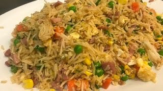 How To Make Chinese Fried Rice [upl. by Okorih755]