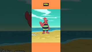 the best zoidberg scene in history  the scuttleshortsviralfypfuturamafunnyshortsclip [upl. by Nodnarbal]