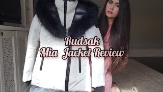 ❄️Rudsak Mia Jacket Review and Unboxing Optic White XS [upl. by Munroe58]