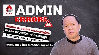 How to access PLDT ADMINADMINPLDT account WITHOUT errors Ito lang ang gawin niyo [upl. by Kassia481]