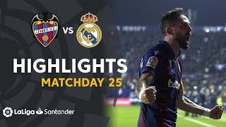 Highlights Levante UD vs Real Madrid 10 [upl. by Deeann78]