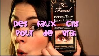 DEMO Mascara Mieux que les Faux Cils  Better than False Lashes Mascara Too Faced [upl. by Monaco]