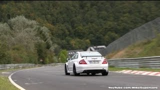 3x Mercedes Benz CLK DTM  LOUD SOUNDS White Carbon and Black [upl. by Eltsyrk]