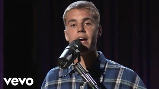 Justin Bieber  Cold Water in the Live Lounge [upl. by Alda620]