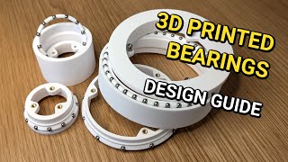 How to Make 3D Printed Bearings [upl. by Luhe]