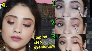 How  apply step by step eyeshadow  Beginners guide  shystyles [upl. by Latif]