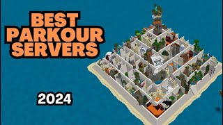 Top 5 Minecraft Parkour Servers 2024 [upl. by Kopans624]